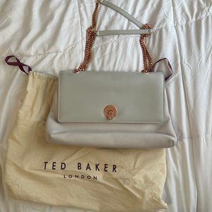 Ted Baker Millie Shoulder/Crossbody Bag in Light Grey